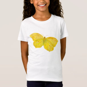 Yellow Butterfly Common Brimstone flying  T-Shirt