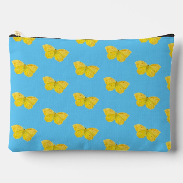 Yellow Butterfly Common Brimstone Kids Play Accessory Pouch (Front)
