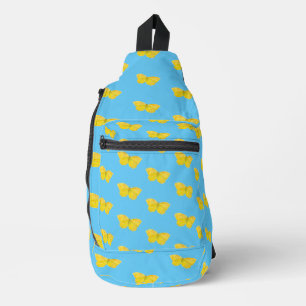 Yellow Butterfly Common Brimstone Kids Play Sling Bag