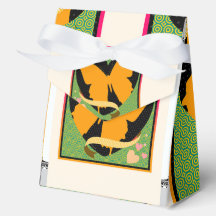Yellow Butterfly Favour Box
