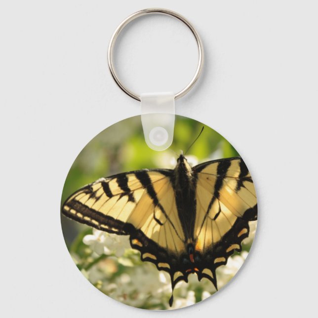 Yellow Butterfly Keychain (Front)