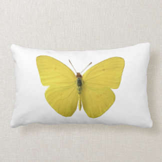 Yellow Butterfly Pillow