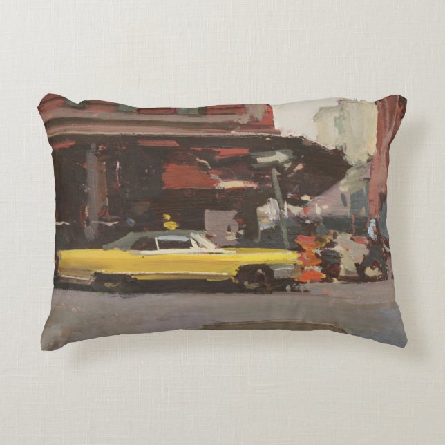 Yellow Cadillac 2012 Decorative Cushion (Front)