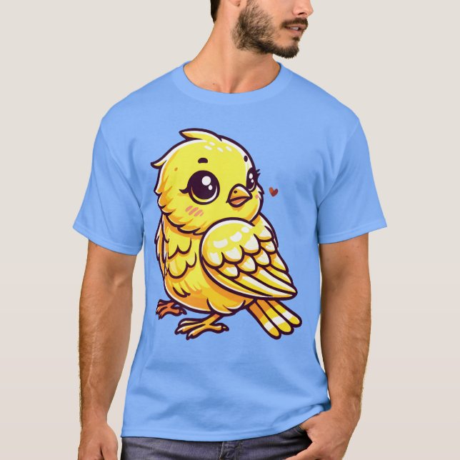 Yellow Canary Bird friend T-Shirt (Front)