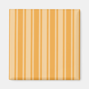 Yellow candy stripes magnet