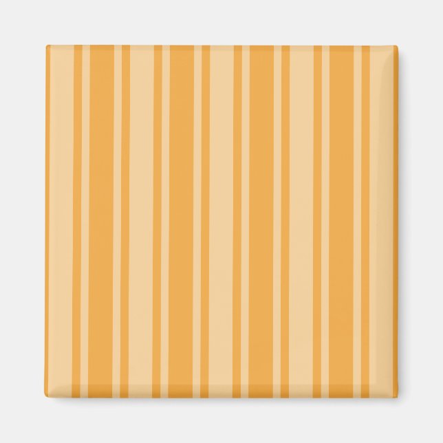 Yellow candy stripes magnet (Front)