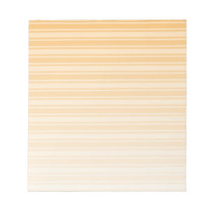 Yellow candy stripes notepad