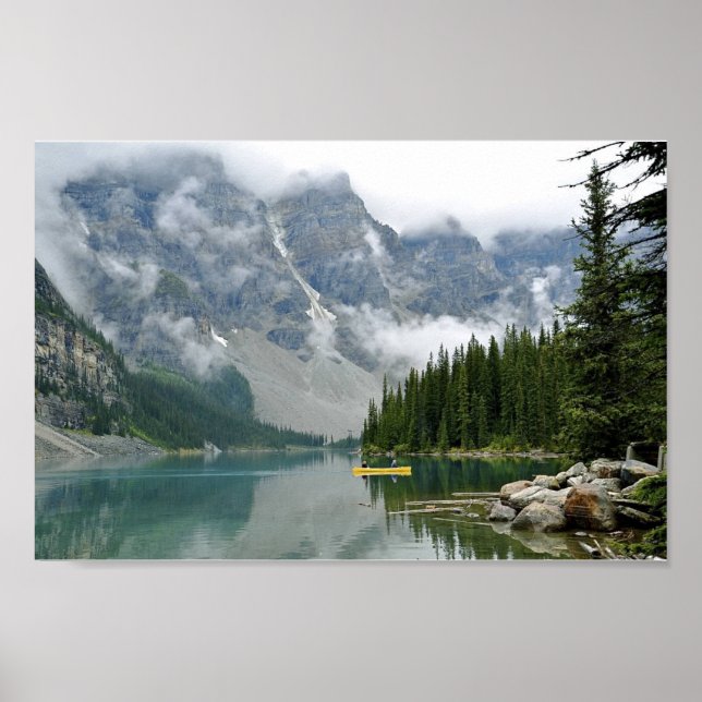 Yellow Canoe Poster (Front)