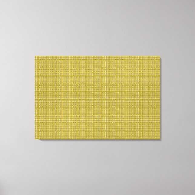Yellow Canvas Print (Front)