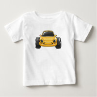 Yellow Cartoon Car