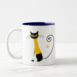 Yellow Cat - Mug