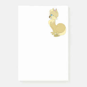 Yellow Cat Post-it® Notes