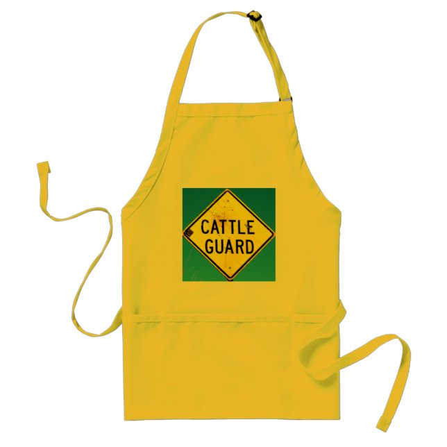 yellow cattle guard apron (Front)