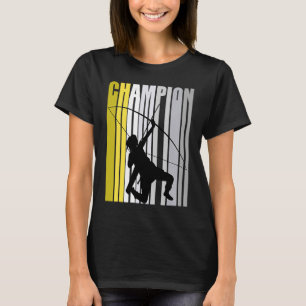 Yellow Champion Archery Birthday Archer Retro T-Shirt