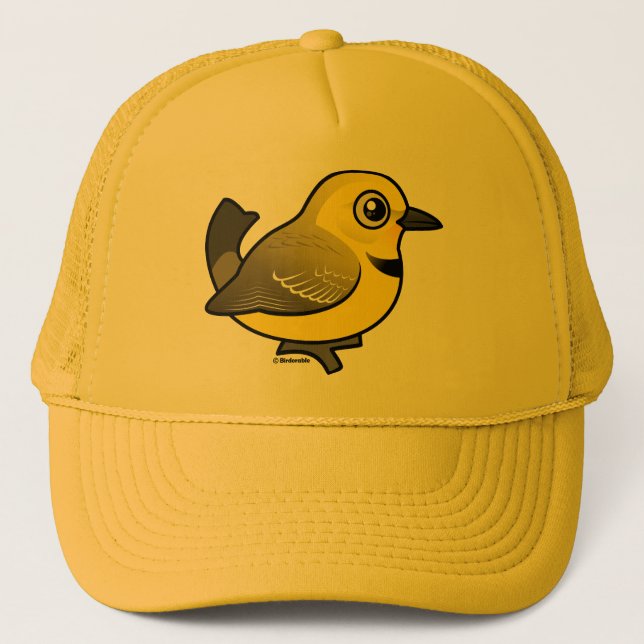 Yellow Chat Trucker Hat (Front)