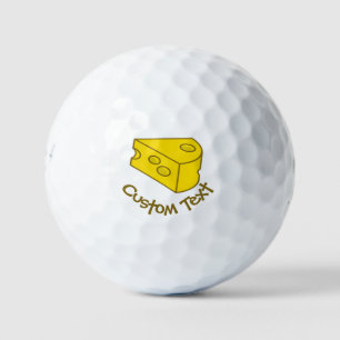 Yellow Cheese Golf Balls