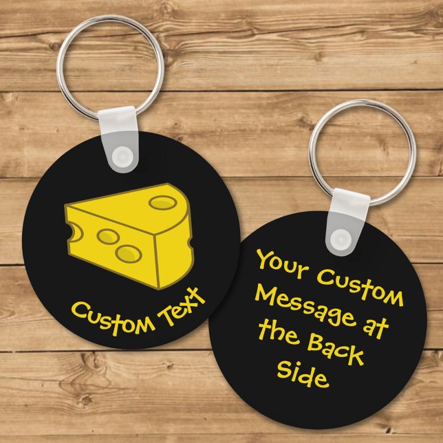 Yellow Cheese Keychain (Creator Uploaded)