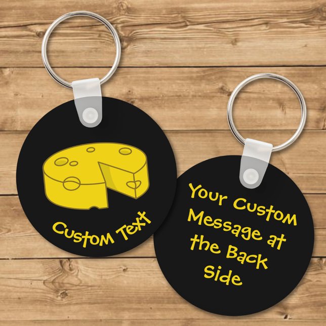 Yellow Cheese Keychain (Creator Uploaded)
