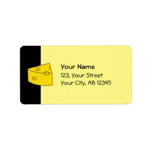 Yellow Cheese Label