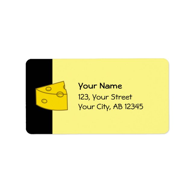 Yellow Cheese Label (Front)