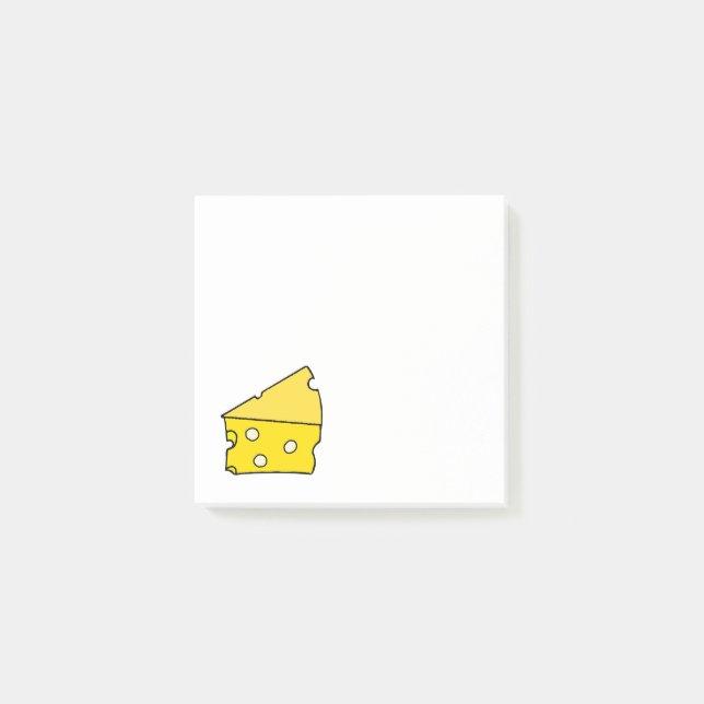 Yellow Cheese Post-it Notes (Front)