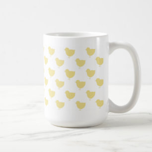 Yellow chicks Easter mug