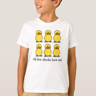 Yellow Chicks Love Shirt
