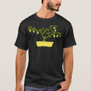 Yellow Chilli Bonsai in Yellow Bonsai Pot T-Shirt