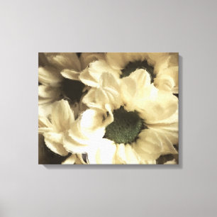 YELLOW CHRYSANTHEMUM  CANVAS PRINT