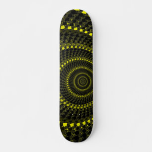 Yellow Circles Skateboard