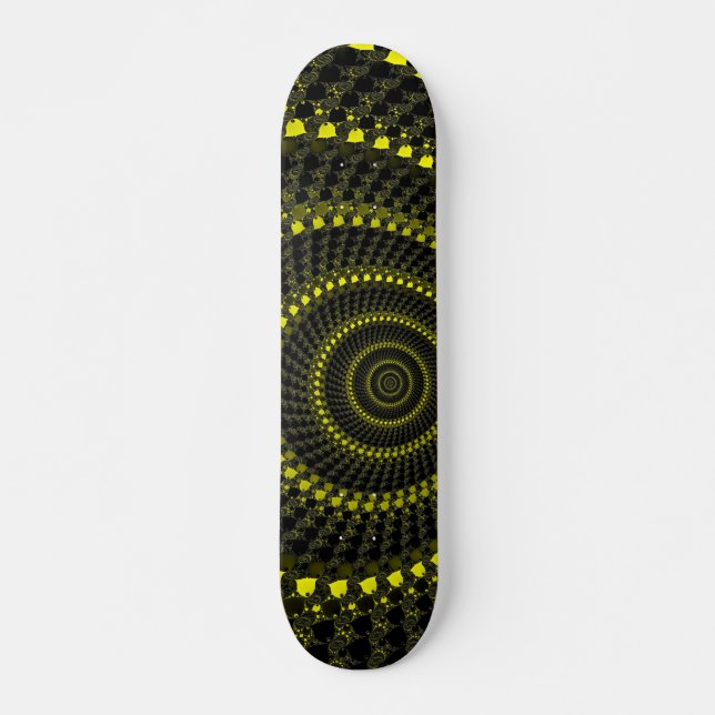 Yellow Circles Skateboard (Front)