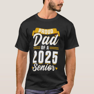 Yellow Class of 2025 Senior Graduation Funny Senio T-Shirt