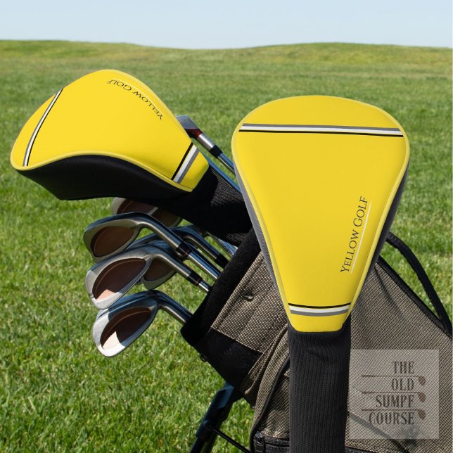 Yellow Club Golf Head Cover (Creator Uploaded)