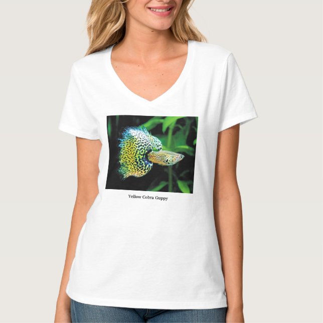 Yellow Cobra Guppy T-Shirt (Front)