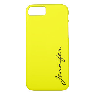 Yellow colour background Case-Mate iPhone case