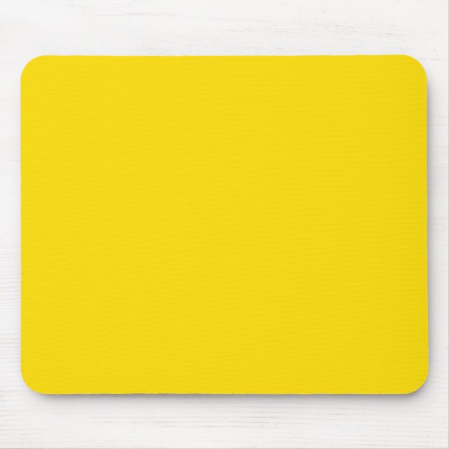 Yellow Colour Mouse Pad (Front)