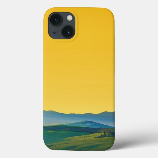 Yellow Colour Phone Cover Case For Your Moblie (Back)