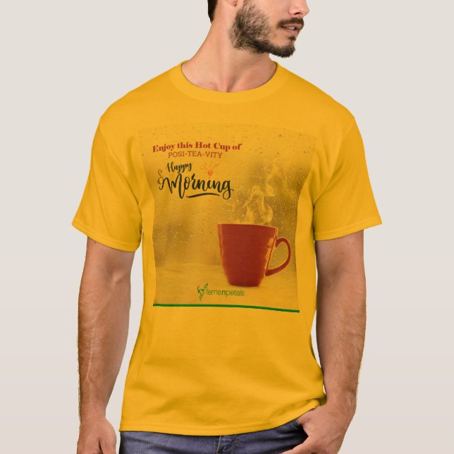 Yellow colour tshirt trending  (Front)