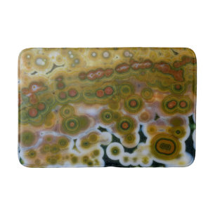 Yellow Coloured Ocean Jasper Bath Mat