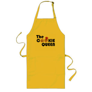 Yellow Cookie Queen Apron