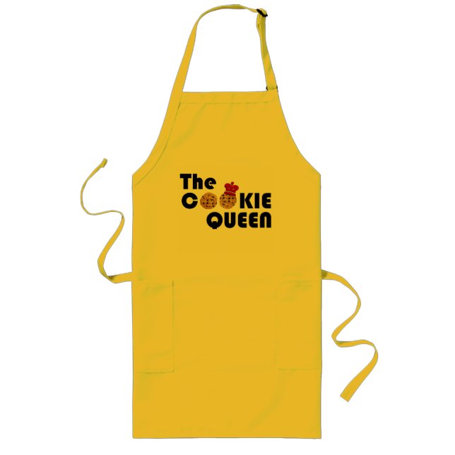 Yellow Cookie Queen Apron (Front)