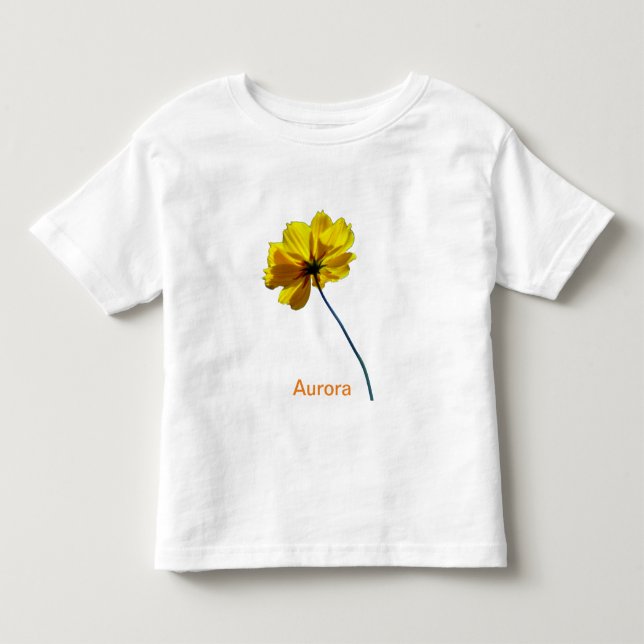 Yellow Coreopsis Toddler T-shirt (Front)
