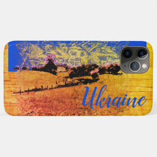 Yellow Countryside Fields Trees Blue Sky Case-Mate iPhone Case