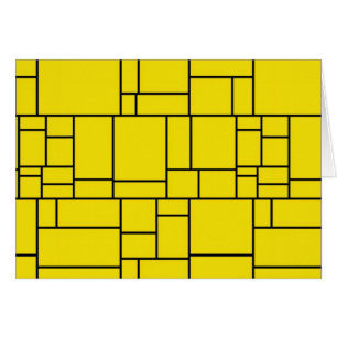 Yellow Crackled Art