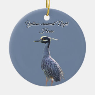 Yellow-crowned Night Heron Ornament