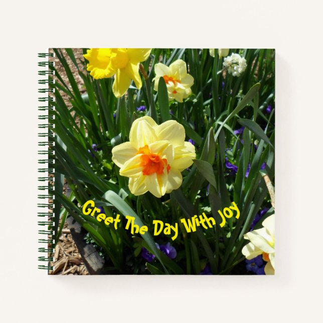 Yellow Daffodil Notebook (Front)