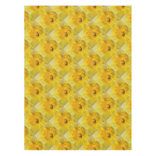 yellow daffodil tablecloth
