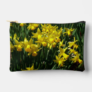 Yellow Daffodils I Cheery Spring Flowers Accessory Pouch