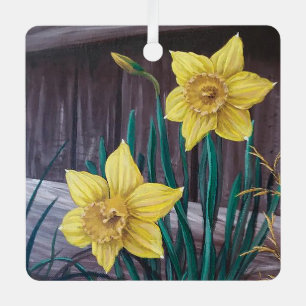 Yellow Daffodils Ornament