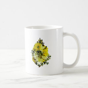 Yellow Daisies and White Mums Coffee Mug